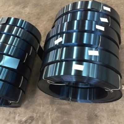Custom 0.08mm-5mm Mn65 CR Bule Steel Strip Coil Sheet SK85 51CrV4