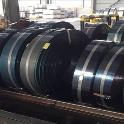 Custom 0.08mm-5mm Mn65 CR Bule Steel Strip Coil Sheet SK85 51CrV4